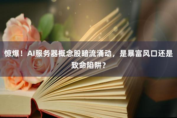 惊爆！AI服务器概念股暗流涌动，是暴富风口还是致命陷阱？