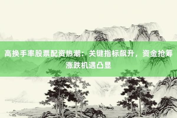 高换手率股票配资热潮：关键指标飙升，资金抢筹涨跌机遇凸显